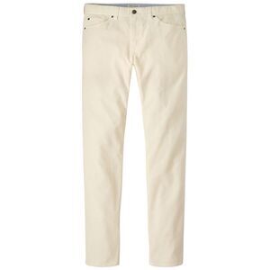 Peter Millar Mens White Corduroy Pants Size 38 Straight Leg Everyday Trousers